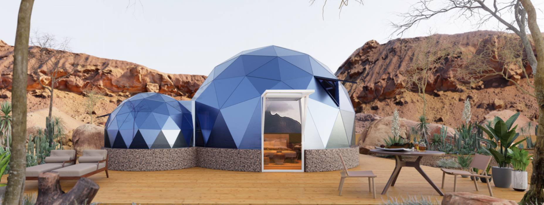 贵阳球形智能光伏玻璃星空房